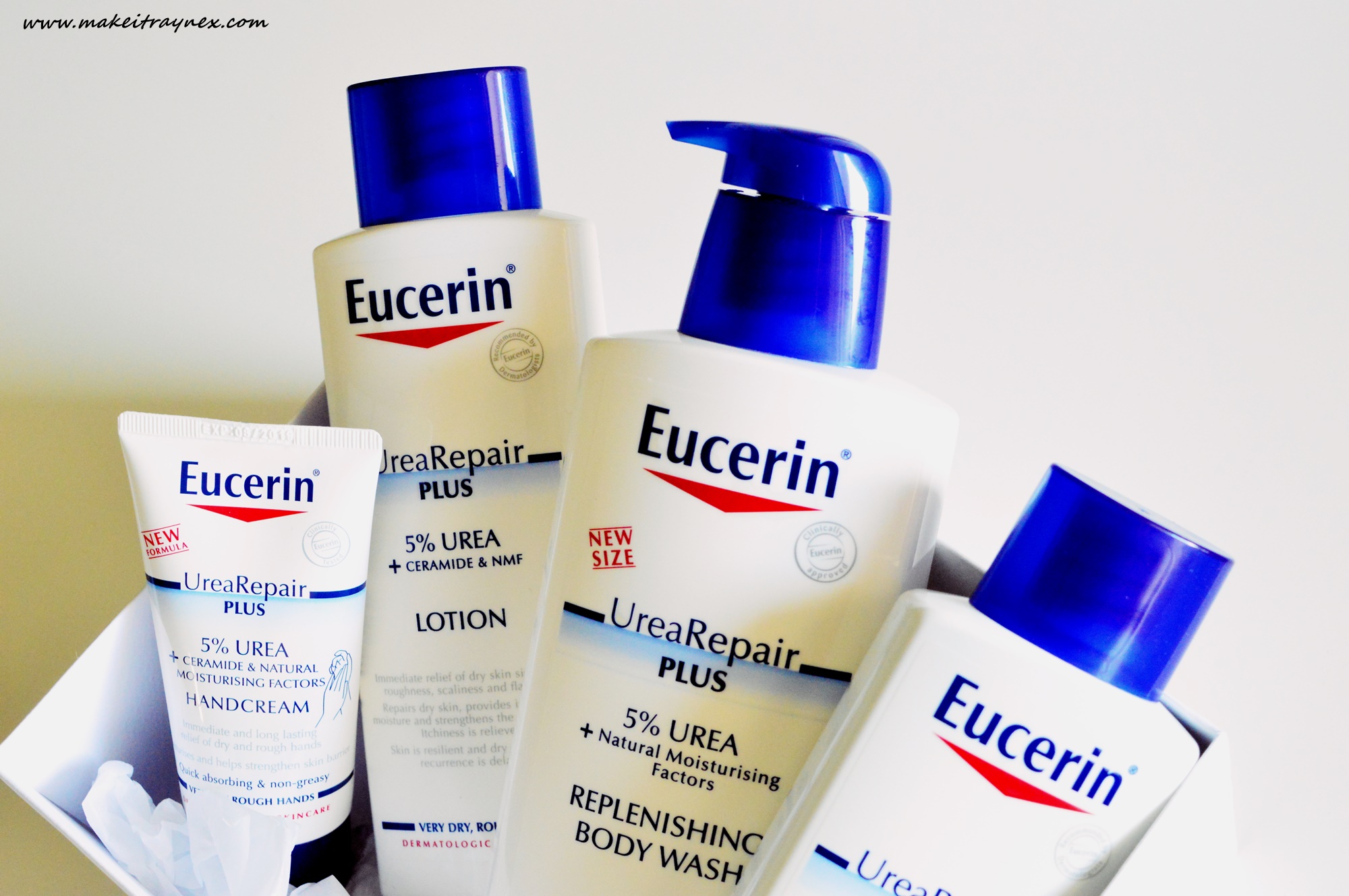 The UreaRepair PLUS range from Eucerin is back with new packaging, just in time for your Winter skin! {REVIEW}