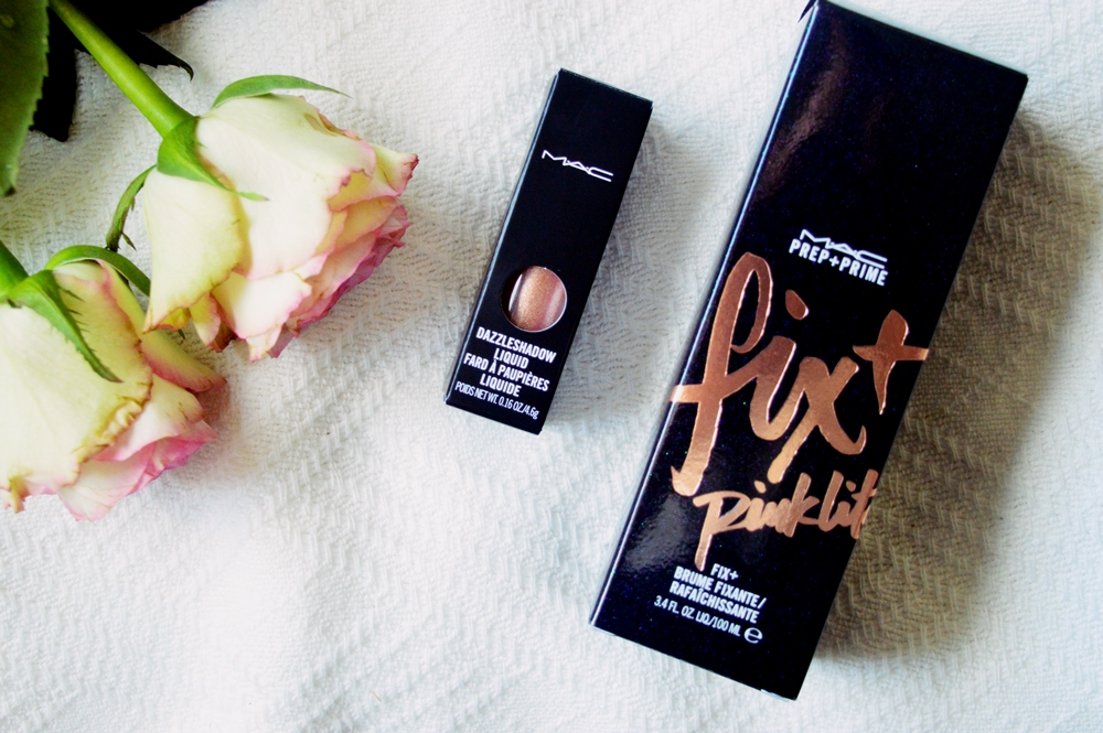 MAC Fix+ Pinklite and Dazzleshadow in Beam Time review {REVIEW}