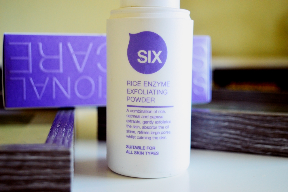 Rice Enzyme Exfoliating Powder from SIX Skincare {SKINCARE}