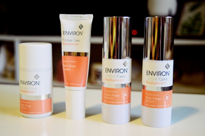 PIGMENTATION: Target treating with Environ’s Radiance+ Range {REVIEW}