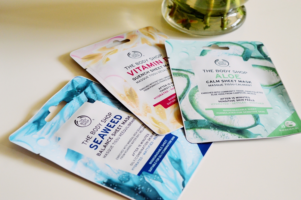 I finally tested out the new Sheet Masks from The Body Shop {SKINCARE}
